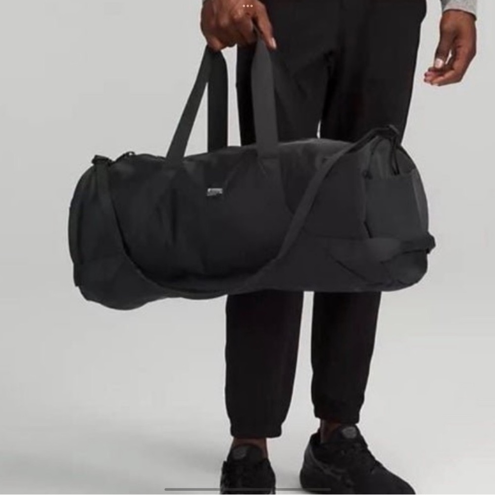 Lululemon yoga gym bag black